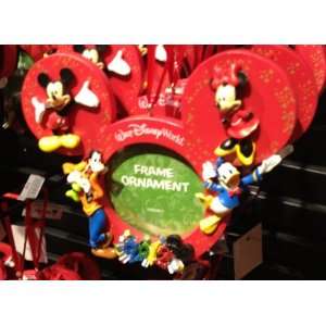 Disney 2012 Mickey Mouse and Pals Photo Frame Ornament NEW
