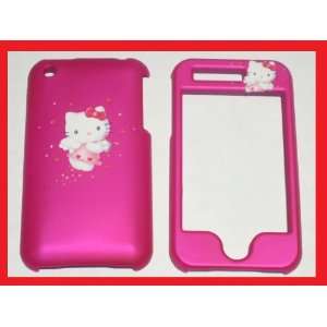  IPHONE 3G 3GS HELLOKITTY FACEPLATE CASE COVER PROTECTOR 
