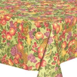  Fruit Basket (green) Table Cloth   48 x 48