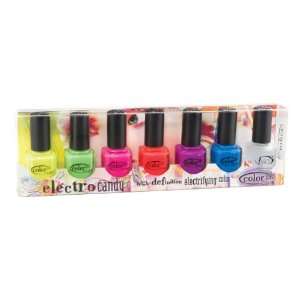  Color Club Electro Candy 7 Pieces Set Beauty