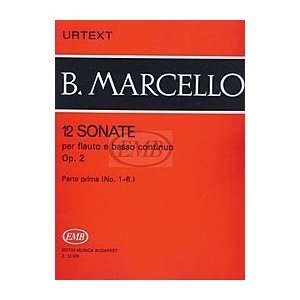  12 Sonatas for Flute and Basso Continuo, Op. 2   Volume 1 