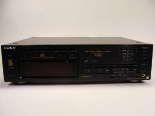 Nice Sony ES Line Compact Disc CD Player / Recorder Model CDP X33ES 