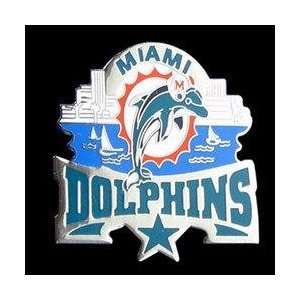  Glossy NFLTeam Pin   Miami Dolphins