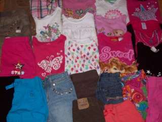   Girls Size 5 6 6x Summer Clothes Lot Childrens Place Old Navy  