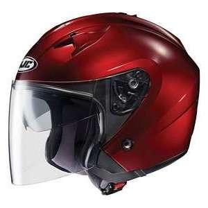  HJC IS 33 WINE MOTORCYCLE Open Face Helmet Sports 
