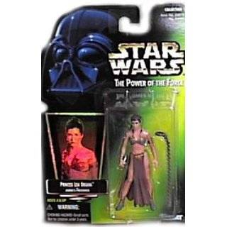 Star Wars Power of the Force Green Card Hologram 3 3/4 Princess Leia 