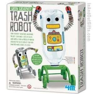    4M Trash Robot Recycling Kit Green Creativity Toys & Games