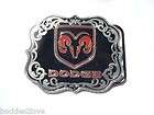Official DODGE RAM Belt Buckle Original classic Pewter made by 