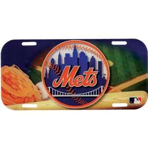  New York Mets   Field High Def License Plate MLB Pro 