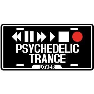  New  Play Psychedelic Trance  License Plate Music