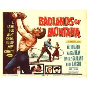  Badlands of Montana   Movie Poster   27 x 40 Inch (69 x 