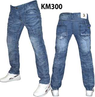 NEW Mens KOSMO LUPO Italian DESIGNER SLIM FIT Jeans K&M  