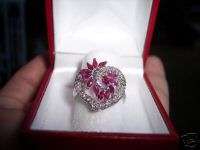 Superb Diamond & Ruby Ring for a Mary Kay Star Director  