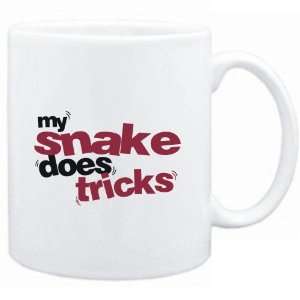    Mug White  My Snake does tricks  Animals