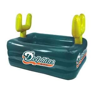 Miami Dolphins NFL Inflatable Field Kiddie Pool w/Goal Posts (60x48x22 