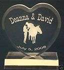   Western Horse Cowboy Cowgirl Personalized Wedding Cake Topper NEW