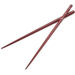  Kotobuki Red Lacquered Dragonfly Chopsticks, 1 Pair 