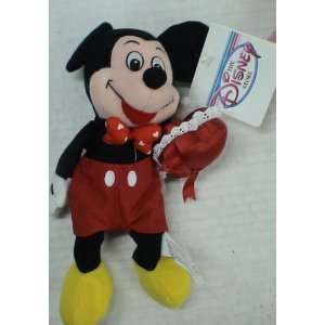  Disney Mickey Mouse Valentine Bean Bag Plush Everything 