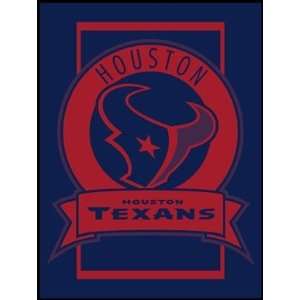 Football Houston Texans 60X80 Classic Blanket/Throw   Fan Shop Sports 