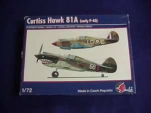 72 Pavla Models #72033 Curtiss Hawk 81A NIB  