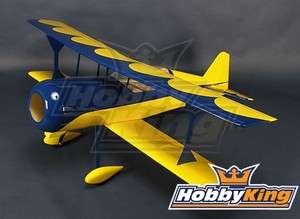 RC Hobbyking Pitts S12 Python (Yellow/Blue) EP 1370mm (ARF) ID18978