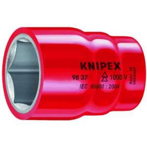  KNIPEX 98 37 3/8 3/8 1,000V Insulated 3/8 Hexagon Socket 