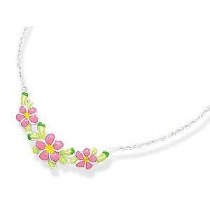   with Pink, Yellow and Green Epoxy Flowers West Coast Jewelry Jewelry