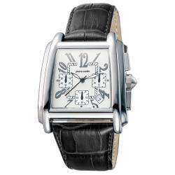 Pierre Cardin Mens Casual Leather Watch  