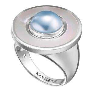 Kameleon Jewelry White Mother of Pearl Ring Size 7 KR25size 7 