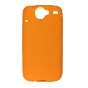  Google Nexus One Silicone Skin Case Orange Cell Phones 