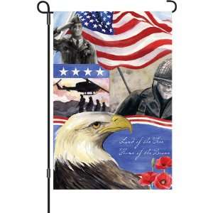   Home Of The Brave Home Accessory Size 12 inches Patio, Lawn & Garden