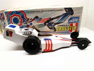 1975 IDEAL EVEL KNIEVEL FORMULA 1 DRAGSTER In Original Box  