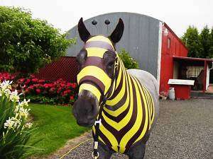 MEDIUM BUMBLE BEE Horse Hood Slinky, Sleazy COSTUME WITH TAIL BAG* M 