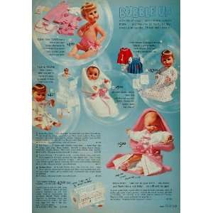  1966 Toy Ad Teeny Tiny Tears Doll Teenie Weenie Dy Dee 