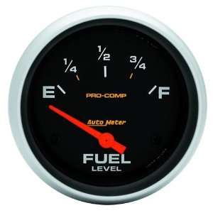   Pro Comp 2 5/8 Empty 240 Ohm/Full 33 Ohm Fuel Level Gauge Automotive