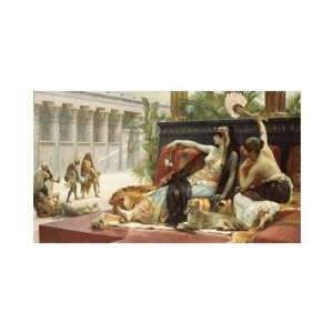  Alexandre Cabanel   Cleopatra Testing Poison On Condemned 