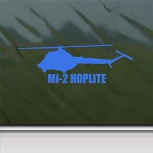  Mi 2 HOPLITE Blue Decal Military Soldier Window Blue 