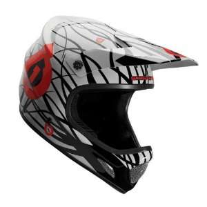  SixSixOne Evo Wired Black/Red Small Helmet Automotive