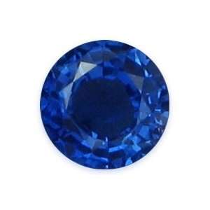  0.73 Cts Blue Sapphire Round Jewelry
