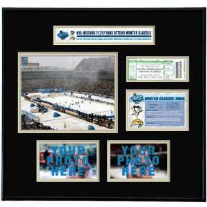  Pittsburgh Penguins   NHL Winter Classic   Ticket Frame 