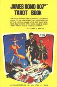 1973 Stuart Kaplan James Bond 007 Tarot Book Mint NEW Solitare  