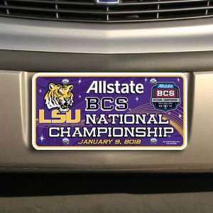  NCAA LSU Tigers 2012 BCS National Championship Game Metal 