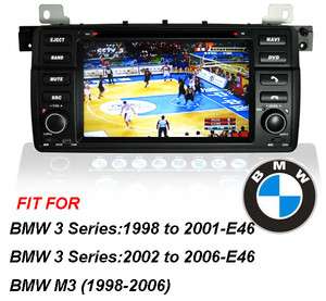 Hot New BMW 3 M3 E46 Car DVD GPS Navigation DVD Player  