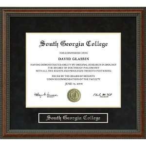  South Georgia College (SGC) Diploma Frame Sports 