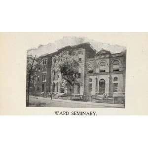  1897 Ward Seminary Nashville Tennessee Halftone Print 