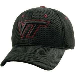   World Virginia Tech Hokies Black Roll Out 1 Fit Hat