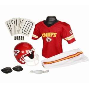 Kansas City Chiefs Football Deluxe Uniform Set   Size 