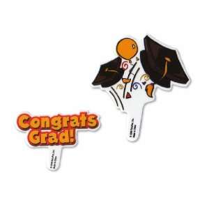  Congrats Grad Cupcake Picks   12ct