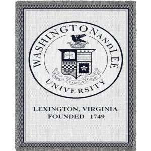  Fine Art Tapestry Washington & Lee College Throw Rectangle 