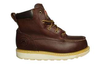 Irish Setter by Red Wing Shoes 6 Inch Brown Leather Steel Toe Work 